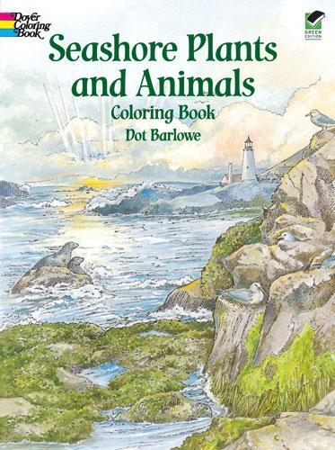 Паперова книга «Seashore Plants and Animals Coloring Book», автор Дот Барлоу - фото №1