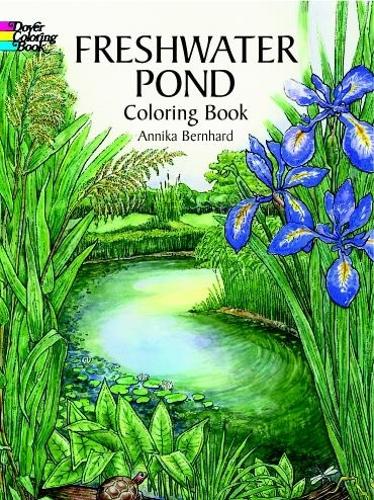 Паперова книга «Freshwater Pond Coloring Book», автор Анніка Бернхард - фото №1