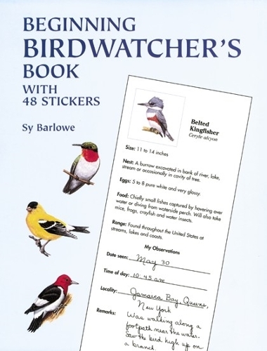 [object Object] «Beginning Birdwatcher's Book: With 48 Stickers», автор Сай Барлоу - фото №1