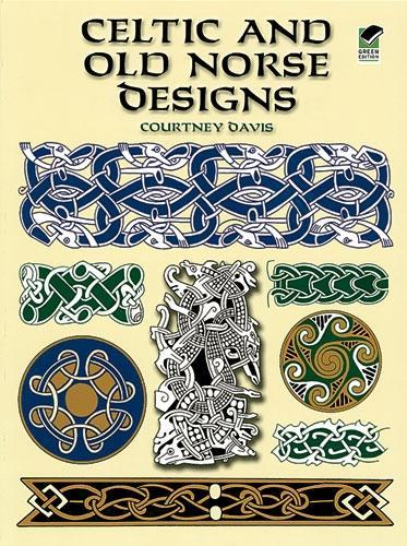 Бумажная книга «Celtic and Old Norse Designs», автор Кортни Дэвис - фото №1