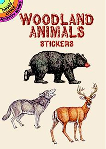 Бумажная книга «Woodland Animals Stickers», автор Диана Гаспас - фото №1