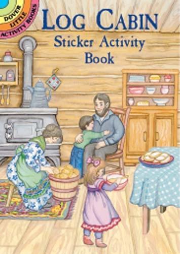 Бумажная книга «Log Cabin Sticker Activity Book», автор Марти Нобл - фото №1