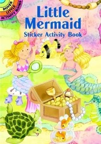 Паперова книга «Little Mermaid Sticker Activity Book», автор Кеті Бейлон - фото №1