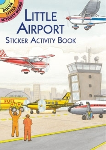 Бумажная книга «Little Airport Sticker Activity Book», автор A. Г. Смит - фото №1