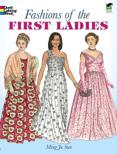 Паперова книга «Fashions of the First Ladies», автор Мін-Чжу Сун - фото №1