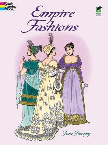 Бумажная книга «Empire Fashions Colouring Book», автор Том Тирни - фото №1