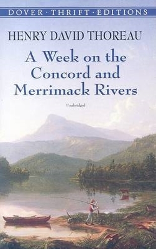 Паперова книга «A Week on the Concord and Merrimack Rivers», автор Генрі Девід Торо - фото №1