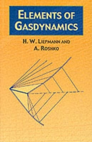 Паперова книга «Elements of Gas Dynamics», автор Х. В. Ліпманн - фото №1
