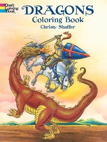 [object Object] «Dragons Coloring Book», авторов Кристи Шаффер, Эрик Готтесман - фото №1