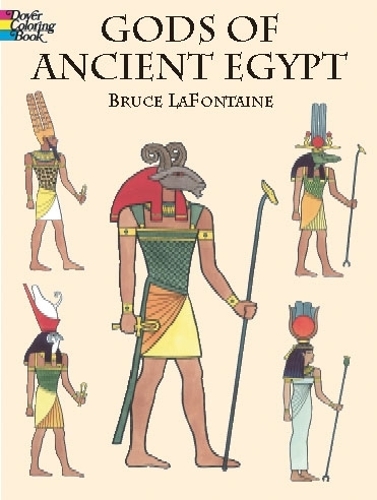 Паперова книга «Gods of Ancient Egypt», автор Брюс Лафонтен - фото №1