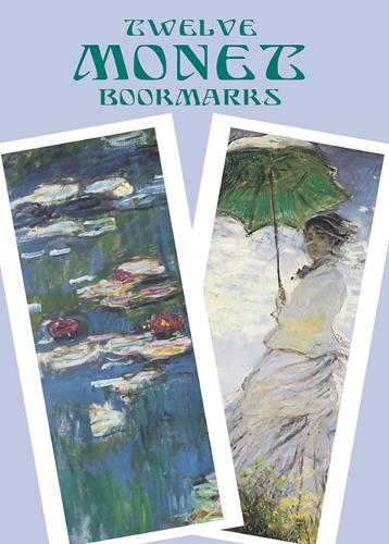Бумажная книга «Twelve Monet Bookmarks», автор Клод Моне - фото №1