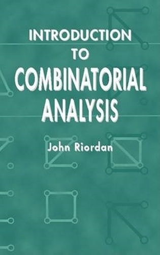 Паперова книга «Introduction to Combinatorial Analysis», авторів Ф Джеймс Рольф, Джон Ріордан - фото №1