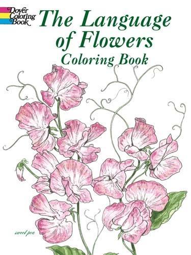 Паперова книга «The Language of Flowers Coloring Book», автор Джон Грін - фото №1