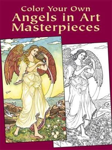 Бумажная книга «Color Your Own Angels in Art Master», автор Марти Нобл - фото №1