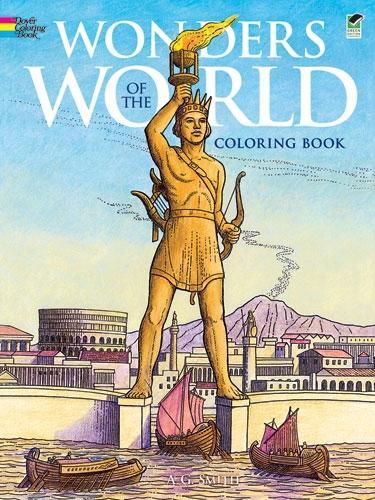 Бумажная книга «Wonders of the World Coloring Book», автор А. Г. Смит - фото №1