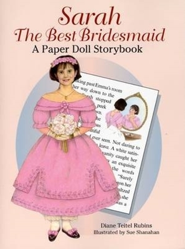 Бумажная книга «Sarah the Best Bridesmaid Paper Dol», автор Диана Тейтель Рубинс - фото №1