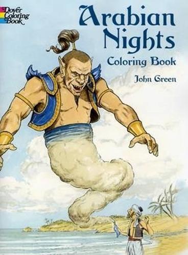 Бумажная книга «Arabian Nights Colouring Book», авторов Activity Books, Джон Грин - фото №1
