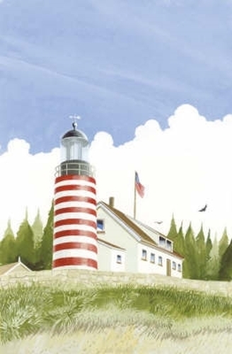 Паперова книга «Lighthouses of the World», автор Гаррісон Кейді - фото №1