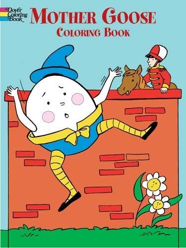 Бумажная книга «Mother Goose Colouring Book», автор Кэти Бейлон - фото №1
