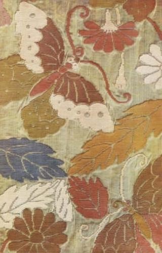 Паперова книга «Japanese Silk Designs in Full Color», автор М. П. Верней - фото №1