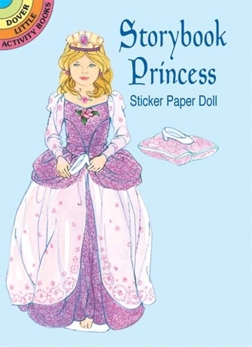 Паперова книга «Storybook Princess Sticker Pap Doll», автор Барбара Стедман - фото №1
