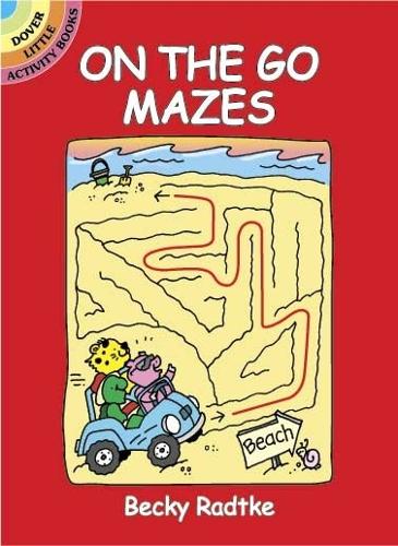 Бумажная книга «On the Go Mazes», автор Бекки Радтке - фото №1