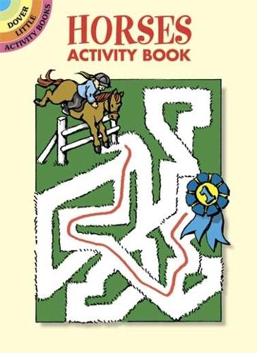 Бумажная книга «Horses Activity Book», автор Нина Барбарези - фото №1