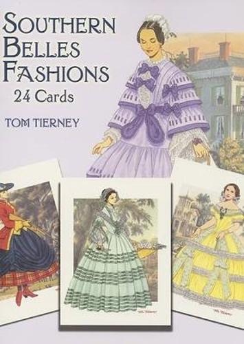 Бумажная книга «Southern Belles Fashions: 24 Cards», автор Том Тирни - фото №1