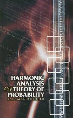 [object Object] «Harmonic Analysis and the Theory of Probability», автор Саломон Бохнер - фото №1