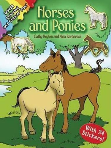 Паперова книга «Horses and Ponies», автор Кеті Бейлон - фото №1