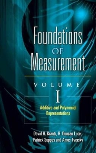 [object Object] «Foundations of Measurement Volume I: Additive and Polynomial Representations», авторов Дэвид Х Кранц, Р. Дункан Люс - фото №1