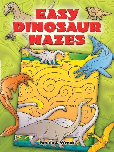[object Object] «Easy Dinosaur Mazes», автор Патриция Уинн - фото №1