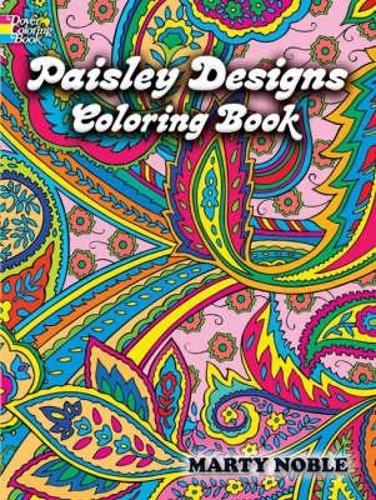 Бумажная книга «Paisley Designs Coloring Book», автор Марти Нобл - фото №1