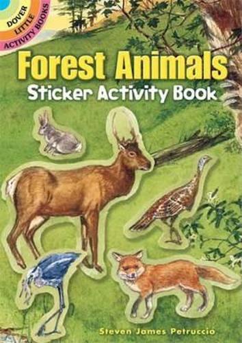 [object Object] «Forest Animals Sticker Activity Book», автор Стивен Джеймс Петруччио - фото №1