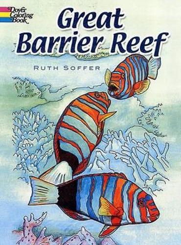 Бумажная книга «Great Barrier Reef Coloring Book», автор Рут Соффер - фото №1