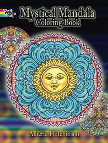 Паперова книга «Mystical Mandala Coloring Book», автор Альберта Хатчінсон - фото №1