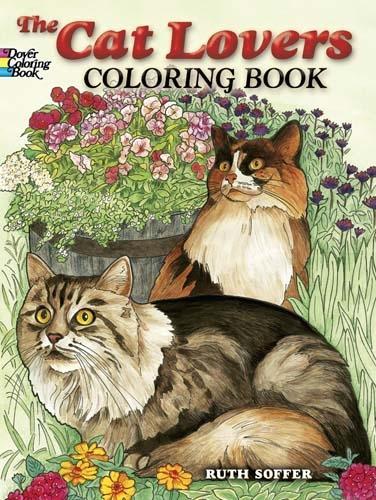 Паперова книга «The Cat Lovers' Coloring Book», автор Рут Соффер - фото №1