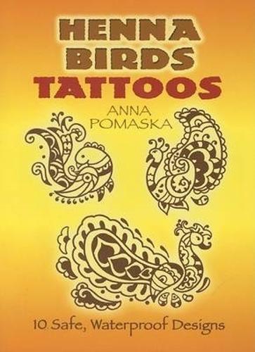 Бумажная книга «Henna Birds Tattoos», автор Анна Помаска - фото №1