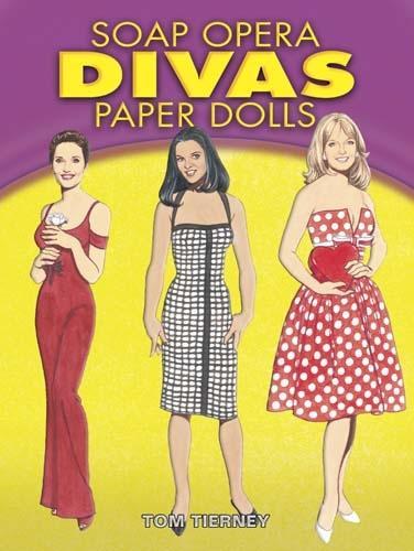 Бумажная книга «Soap Opera Divas Paper Dolls», автор Том Тирни - фото №1