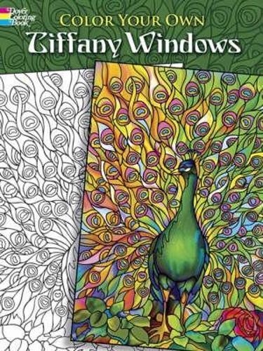 Бумажная книга «Color Your Own Tiffany Windows», автор Марти Нобл - фото №1