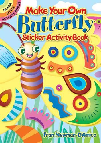 Бумажная книга «Make Your Own Butterfly Sticker Activity Book», автор Фрэн Ньюман-Д'Амико - фото №1