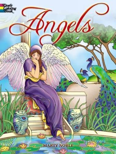 [object Object] «Angels Coloring Book», автор Марти Нобл - фото №1