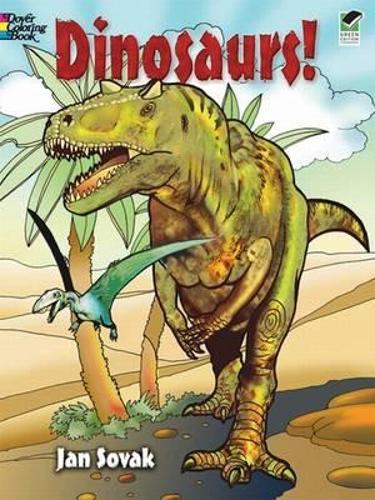 [object Object] «Dinosaurs! Coloring Book», автор Ян Совак - фото №1