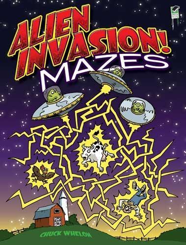 [object Object] «Alien Invasion! Mazes», автор Чак Велон - фото №1