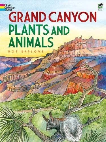 Бумажная книга «Grand Canyon Plants and Animals», автор Дот Барлоу - фото №1