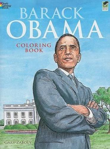 Паперова книга «Barack Obama Coloring Book», авторів Гарі Заболі, Мартін Гарднер - фото №1