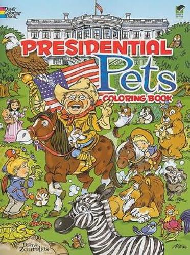 Паперова книга «Presidential Pets Coloring Book», автор Діана Зуреліас - фото №1