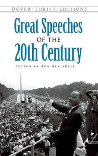 Бумажная книга «Great Speeches of the 20th Century», автор Боб Блейсделл - фото №1