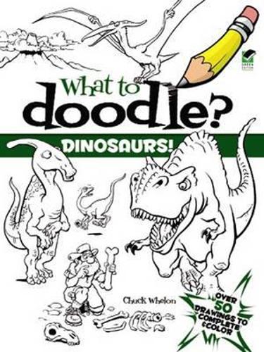 Бумажная книга «Dinosaurs!», автор Чак Велон - фото №1