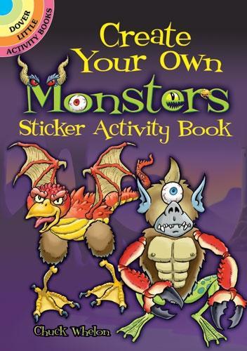 [object Object] «Create Your Own Monsters Sticker Activity Book», автор Чак Велон - фото №1